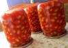 Miten ruokaa papuja tomaattikastikkeessa talveksi