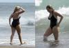 Et ole huonompi: Hollywood -tähdet uimapuvuissa ilman photoshoppia