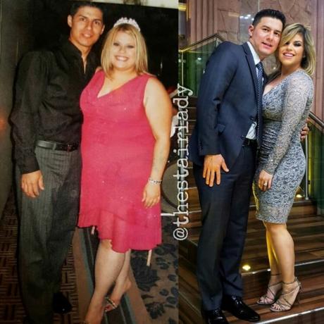Elena ja hänen miehensä - sekä ennen että jälkeen laihtuminen