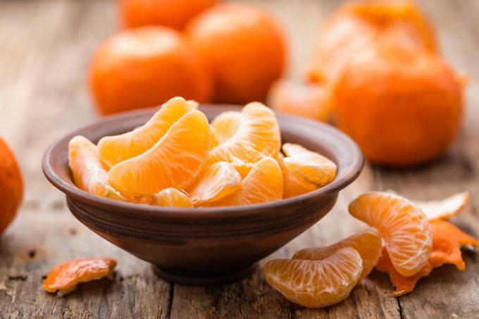 7 syytä syödä mandariinia: ota huomioon!